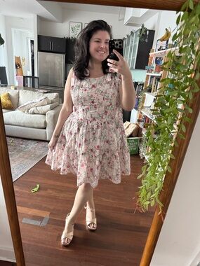 Ivy City Helene Dress in Vibrant Chinz Size 1X